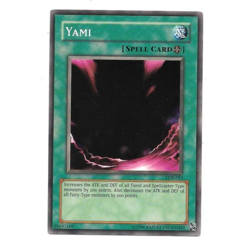 Yami Lob-051 - Carte Yu-Gi-Oh !