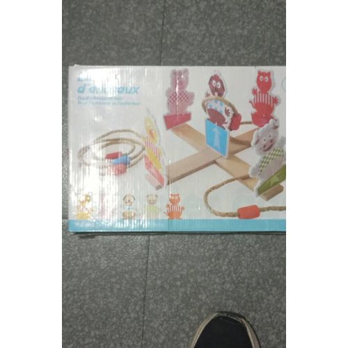 Jeu D’Adresse Enfants – Lancer D’Anneaux Ecoiffier (Boîte Légèrement Abîmée)