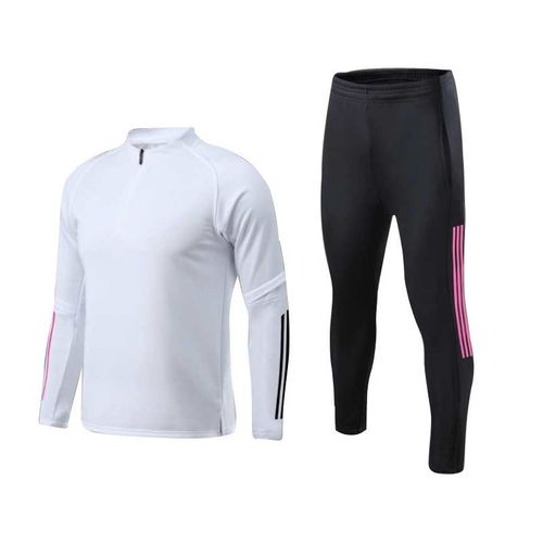 Veste De Football Manches Longues - Survêtement Entraînement Adulte/Enfant (Haut + Pantalon) - Collection Automne/Hiver
