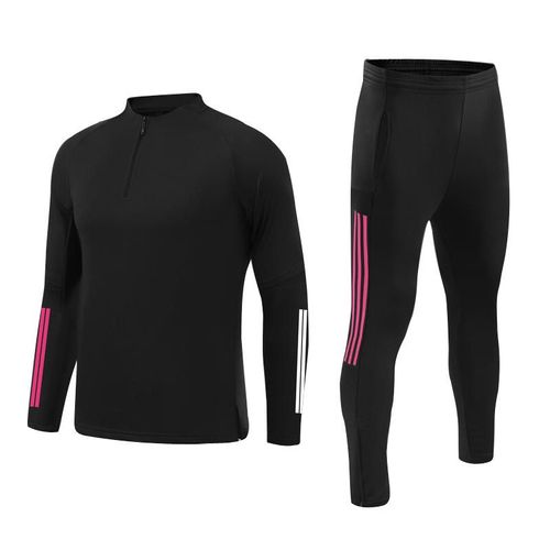 Veste De Football Manches Longues - Survêtement Entraînement Adulte/Enfant (Haut + Pantalon) - Collection Automne/Hiver