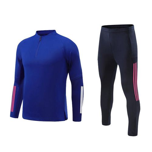 Veste De Football Manches Longues - Survêtement Entraînement Adulte/Enfant (Haut + Pantalon) - Collection Automne/Hiver