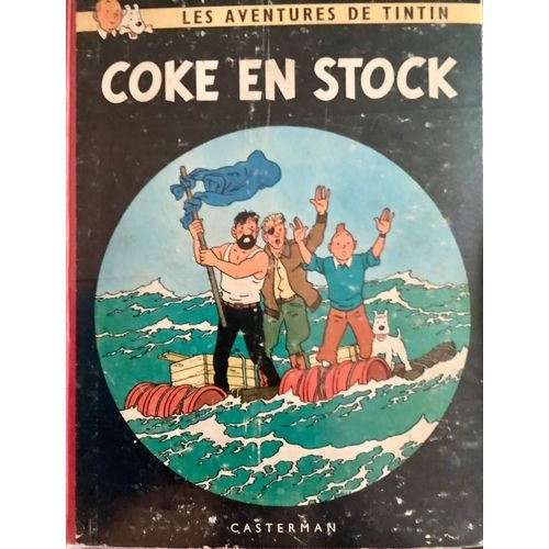 Tintin Coke En Stock B24 1956 Côté 700€