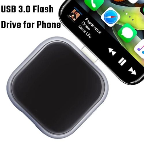 Clé USB pour iPhone 14 13 12. éclairage vers USB 3.2. 64 go 128 go 256 go. clé USB pour ordinateurs portables iPhone 789 iPad-Noir-512 GO