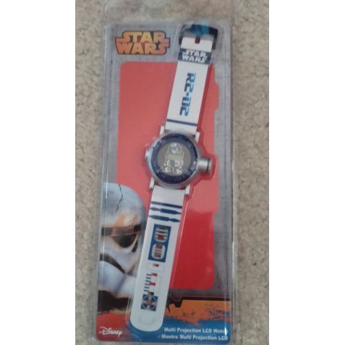 Montre Enfant Disney Disneyland Paris R2d2 Star Wars Idée Cadeau