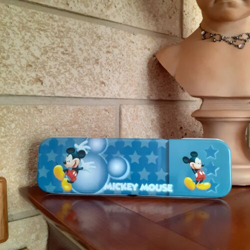 Mickey: Boîte À Crayons/Trousse En Métal
