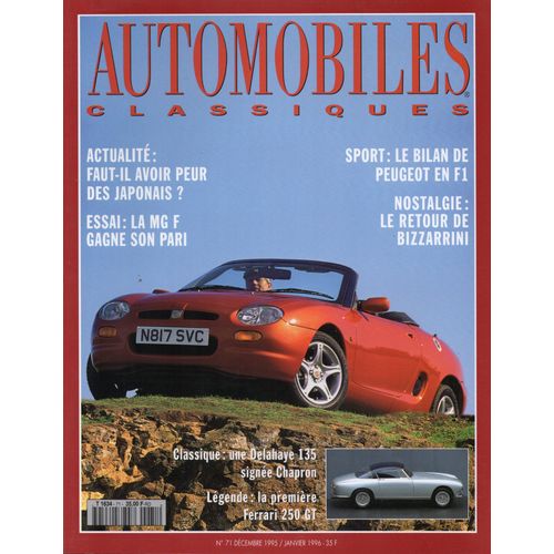 Automobiles Classiques 71 