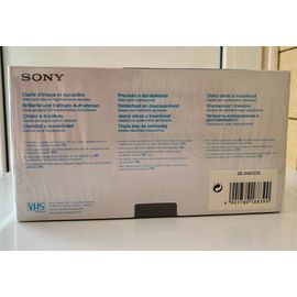 3 Cassettes VHS SONY 240 4 hours