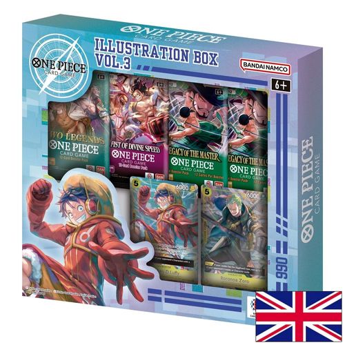 One Piece Card Game Ib-03 Illustration Box Vol.3 (Anglais)