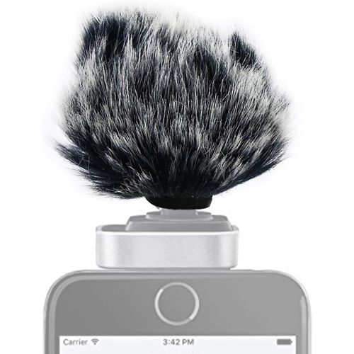 MV88 Bonnette Anti-vent en Fourrure - Microphone Filtre Anti-pop Professionel pour réduire bruit pour Microphone Numérique à Condensateur MOTIV MV88 par