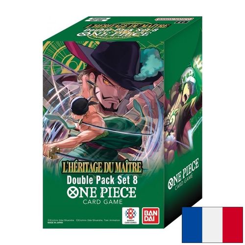 One Piece Card Game Dp-08 L'héritage Du Maître Double Pack Set Vol.8