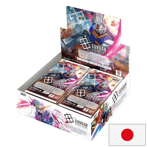 Gundam Card Game Gd01 Newtype Rising - Display 24 Boosters (Japonais)