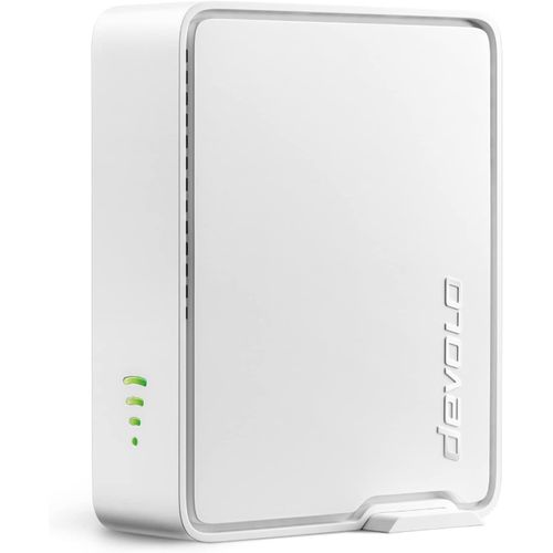 SUBZONAL-devolo Répéteur WiFi 6 5400 WiFi - Jusqu'à 5400 Mbit/s - Amplificateur WiFi, répéteur WiFi, 2 x Gigabit LAN - Point d'accès Wi-FI - Blanc
