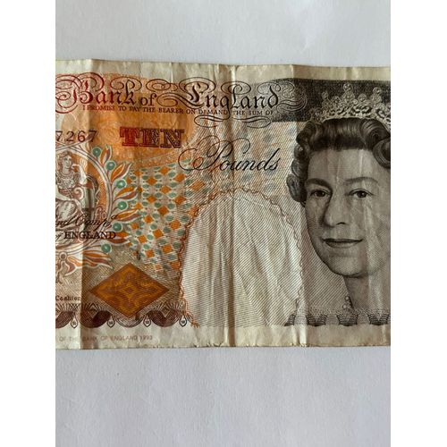 Billet De 10 Livres Sterling 1993