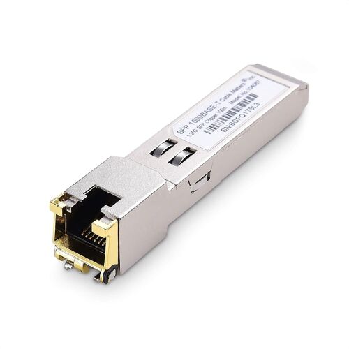 emetteur-recepteur modulaire 1000BASE-T Gigabit SFP vers RJ45 Ethernet cuivre pour Les equipements Cisco, Ubiquiti, TP-Link, Huawei, Mikrotik, Netgear