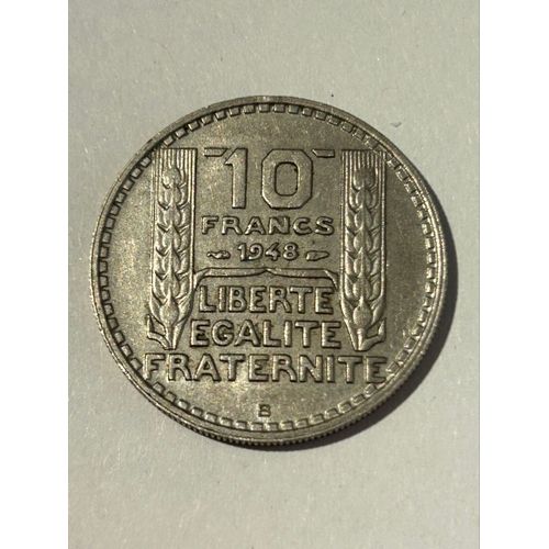 Pièce De 10 Francs De 1948 Avec La Lettre B