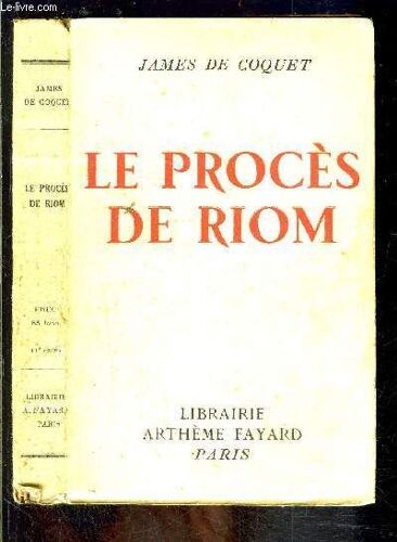 Le Proces De Riom
