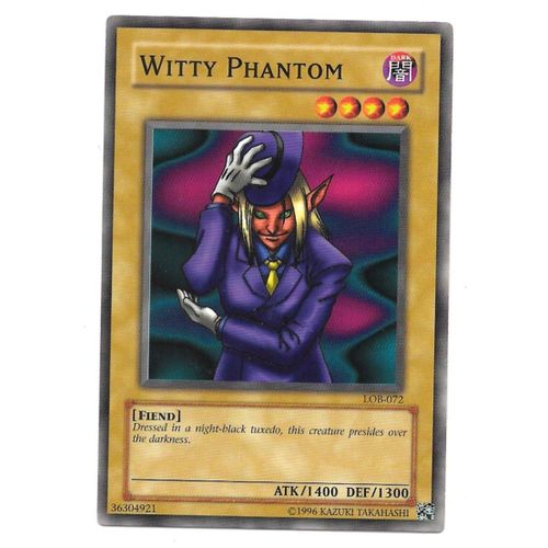 Witty Phantom Lob-072 - Carte Yu-Gi-Oh !