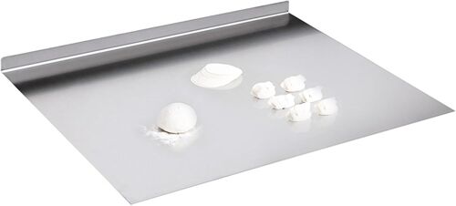 Planche À Découper En Acier Inoxydable 304 - 1 Planche À Découper En Titane - Convient Pour La Viande, Les Fruits Et Les Légumes - Facile À Nettoyer - 60 X 40 X 0,2 Cm