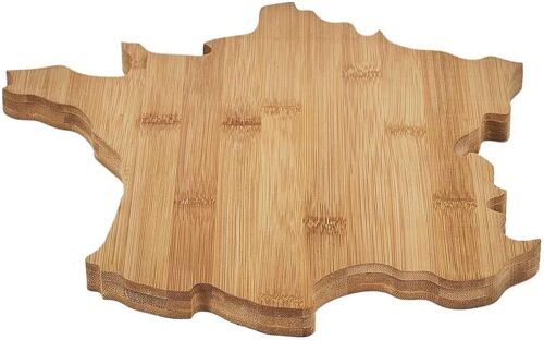 Home Deco Factory Planche à fromages en Bambou Forme France, Marron