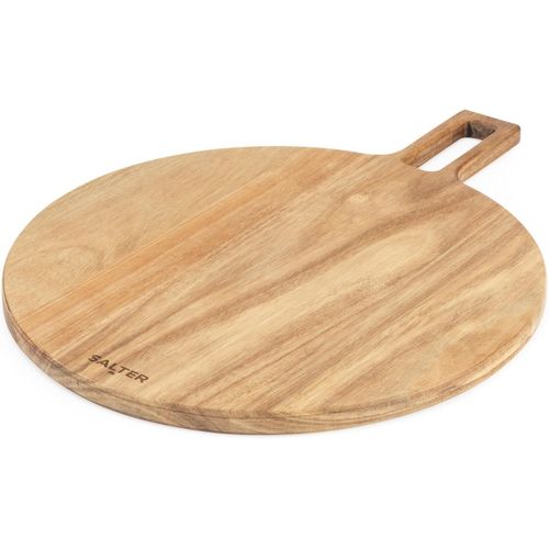 SPWB-BW13692EU7 Toronto Planche ¿¿ pizza \u2013 Pelle ¿¿ pizza en bois, planche ¿¿ charcuterie/paturage, bois d`acacia certifi¿¿ FSC?, palette ¿¿ pizza ronde avec poign¿¿e de service, cerceau suspend