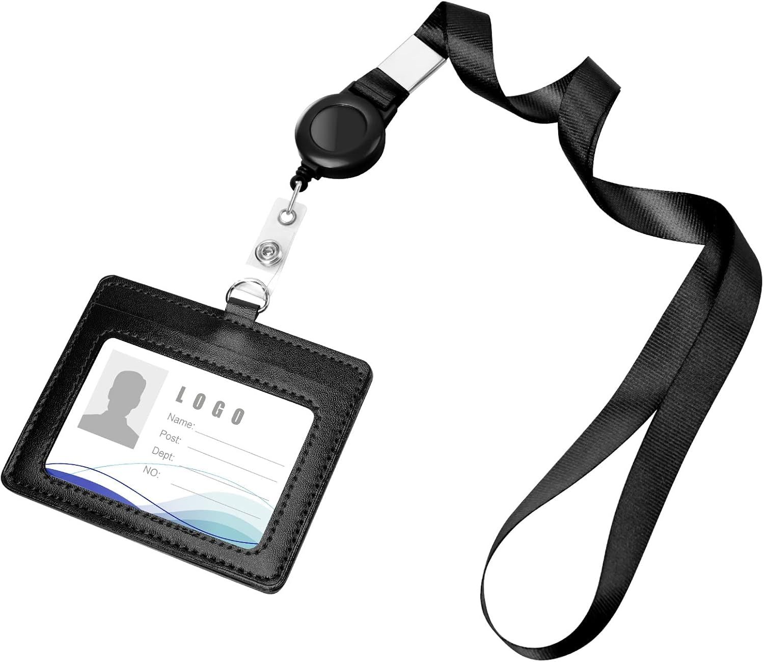 2 Pcs Porte Carte De BusAnime LanyardLanièRe Pour Carte D'Identité