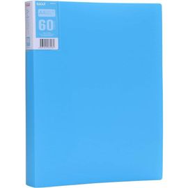 Tianyi-Porte Vues A4 Avec 60 Pochettes Transparents A4 Poche Livret De Présentation Pour Classer Et Protéger Les Documents (Bleu)