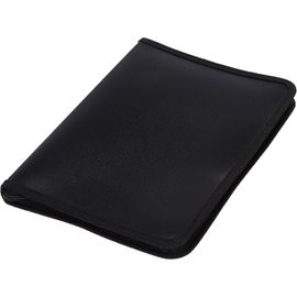 Tianyi-Eco-Eco Porte-Vues A5-50% Recyclé Avec 30 Pochettes Zippées - Noir (Eco089)