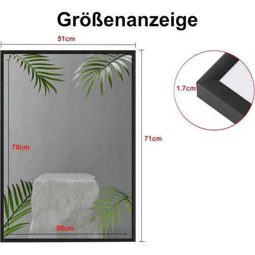 Cadres Photo A4 Bois lot de 3 cadres photo pour posters et affiches Convient pour Accrocher des Diplôme et Décoration Cadre photo Montage Mural ou sur Table