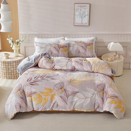 Housse De Couette Polaire Corail Très Chaude - Taille Très Grand Lit 220x240 Cm - 100% Polyester, 200 Fils - Hiver