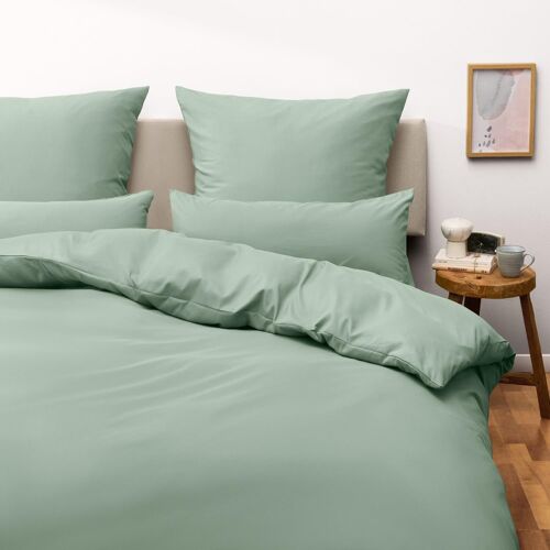 Sjzg-Housse De Couette 190x200 + Taie D'oreiller 40x70cm- Parure De Lit 190x200 Certifié Oeko-Tex-Vert D'été