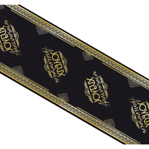 Chemin De Table Intissé Annivesaire Gatsby 5m