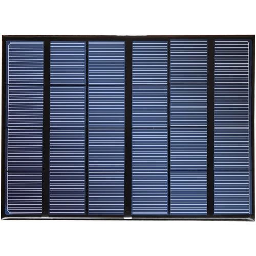 Poartable Panneau Solaire Chargeur 6 V Connecton D'alimentation Usb Pour Recharger Pour Smart Téléphone Pour Camping Randonnée Pêche