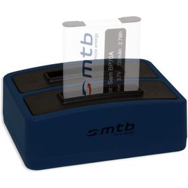KALANKA-Double Chargeur (USB) EA-BP70A, BP-70-A pour Samsung ES.. PL.. St.. TL.. WB.. - Voir liste! - Cable Micro USB Inclus