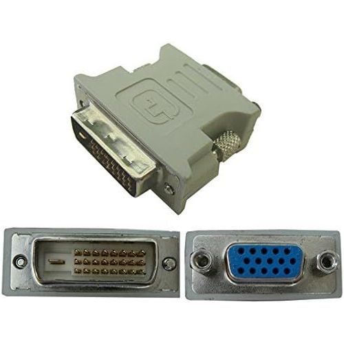 KALANKA-Adaptateur DVI Male (DVI-D 24+1) vers VGA Femelle (SUB 15) pour Digital VGA Uniquement - Non Compatible VGA ANALOGIQUE