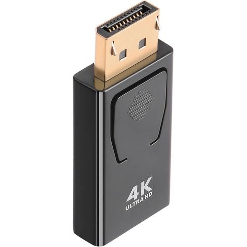 TIANYI-4K Adaptateur DisplayPort vers HDMI, Lot de 1 Durable Convertisseur DP mâle vers HDMI Femelle, Unidirectionnel Display Port vers HDMI pour Ordinateurs, TV, Moniteur, projecteurs, HDTV