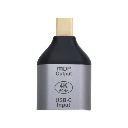 TYE-Adaptateur USB-C Type C femelle vers Mini Displayport DP Sink HDTV 4K 60Hz 1080p pour tablette, téléphone, ordinateur portable
