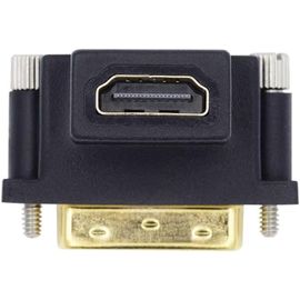 KALANKA-Adaptateur DVI mâle vers HDMI Femelle coudé vers Le Bas 4K 90 degrés, convertisseur et Extension pour Moniteur, Ordinateur, Carte Graphique HDTV