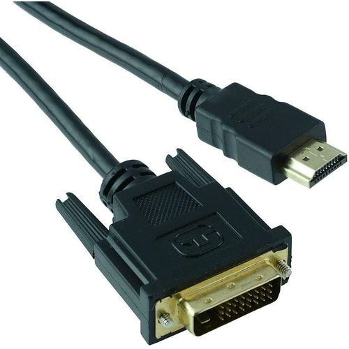 KALANKA-Câble adaptateur HDMI vers DVI compatible HD haute vitesse 0,5 m
