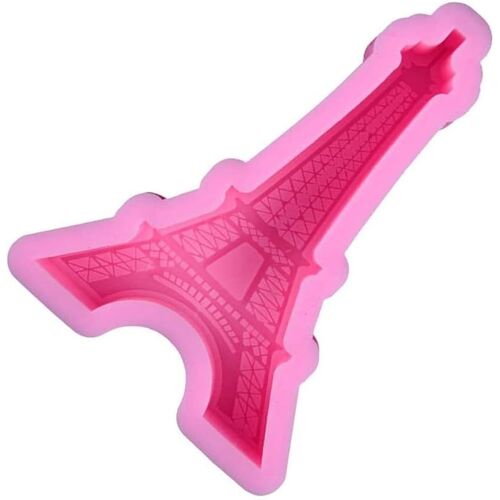 Ershi-3d Tour Eiffel Moules Silicone Gâteau Fondant Moule Bricolage Décoration Fournitures Outils Pour Gâteau Pudding Chocolat Sav[2754]