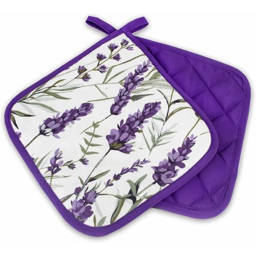Maniques Kitchen,Lavande,2 Pièces,Catégorie Psa Ii,Résistantes À La Chaleur Jusqu'à 250 °C,Produit Testé Et Certifié