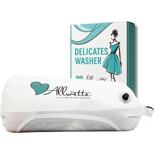 Scrubba Allurette Sac Lave-Linge Delicat - Sac de Lavage Portatif pour Linge Fragile, Sous-Vetements Soutiens-Gorge - Mini Machine