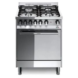 LOFRA M66GV-C 60X60 cuisinière AVEC TOP EN INOX POLI MIROIR - 4 brûleurs au gaz 1 VISÉS triplement - DES VENTS KILN