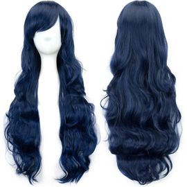 REVIVI Grisl Long Bouclés Ondulés Cheveux Perruques Pour Femmes
