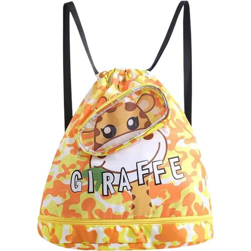 Sac à Cordon de Natation pour Enfants Sac de Piscine Imperméable Sac à Dos Sport Enfant Sac Piscine Etanche Wet & Dry Garçons et Filles