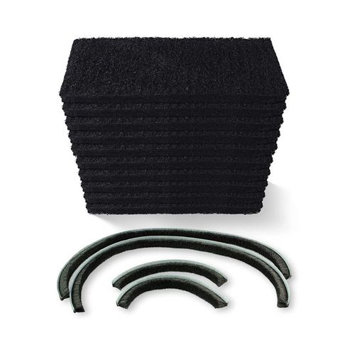 Filtre À Charbon Actif Pour Bac À Litière 10 Pcs Le Noir Litter-Robot 3