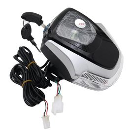 Citycoco-Clignotant Et Enquêter Arrière Lcd Pour Scooter Électrique, Accessoire De Verrouillage Avec Clé, Bluetooth, 60v-Uk Plug-Normal A