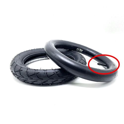 12 1/2x2 1/4 Pneu Intérieur Tube Extérieur Pneu Pour Pliage Vélo Électrique Mini Moto Scooter Électrique 12 Pouces Pièces De Roues Pneumatiques-Inner Outer Tire A