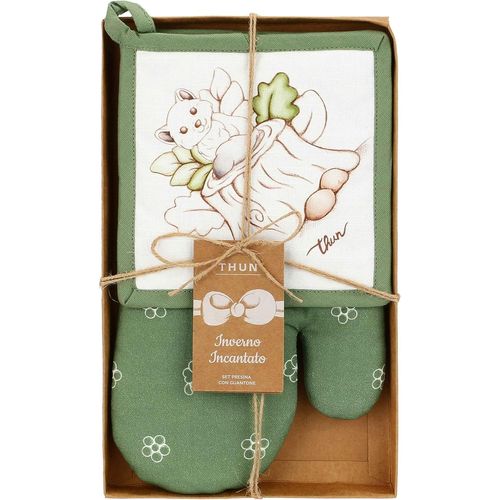 Tianyi-- Ensemble Gant Et Manique En Coton, Collection Hiver Enchanté