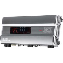 MTX RFL4120 Amplificateur Haut de Gamme 12V 4 Canaux Classe-AB 4x120W RMS en Aluminium