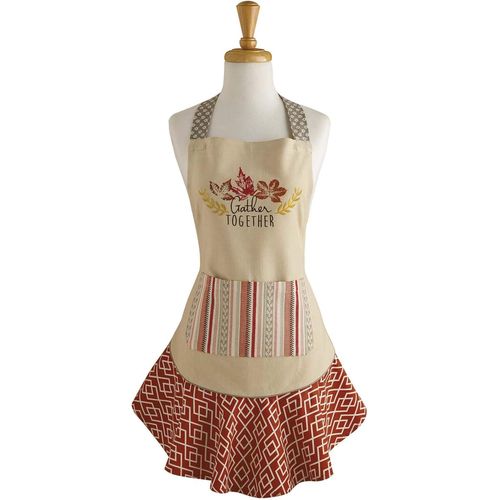 Tianyi-Tablier De Cuisine D'automne Et De Thanksgiving Pour Femme, Liens À Taille Longue, Rassemblement